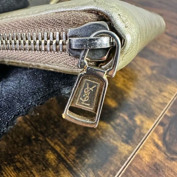 Yves Saint Laurent YSL Y-Mail Long Zippy Wallet Crossbody Converted - Picture 4 of 16